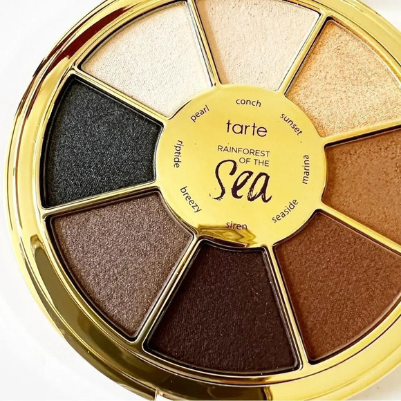 Tarte Rainforest of the Sea II Eyeshadow Palette New No Box Conch Pearl Siren - Picture 5 of 7